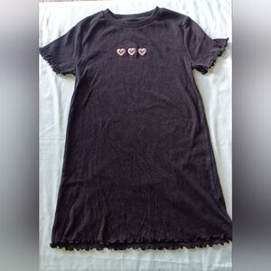 ‼️5 items for $8‼️Black Dress with Heart Details